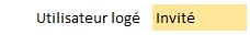 Excel formation - Authentifier utilisateurs - 03