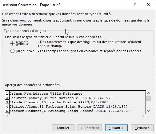 Excel formation - Conversion de CSV en fichier Excel en masse - 12