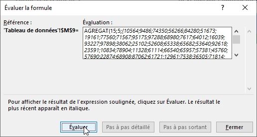 Excel formation - La fonction AGREGAT - 11