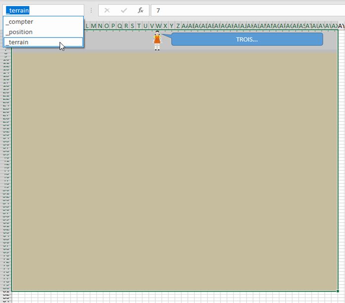 Excel formation - Squid game - 1 2 3 soleil p2 - 01