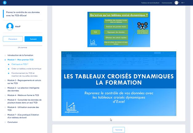 Excel formation - Formation TCD - 04