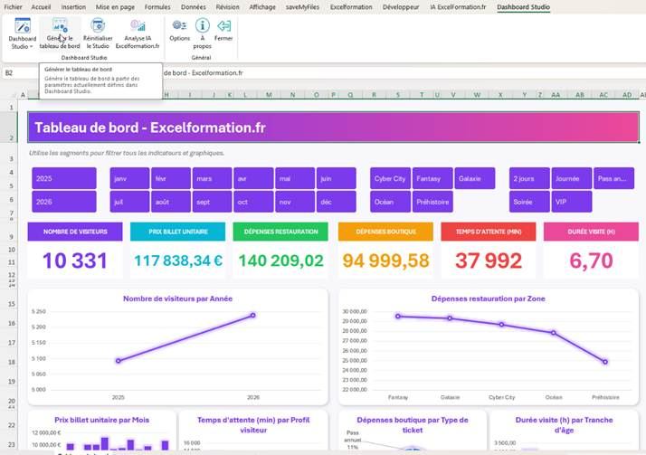 Excel formation - 0125-presentationDashboardStudio - 08