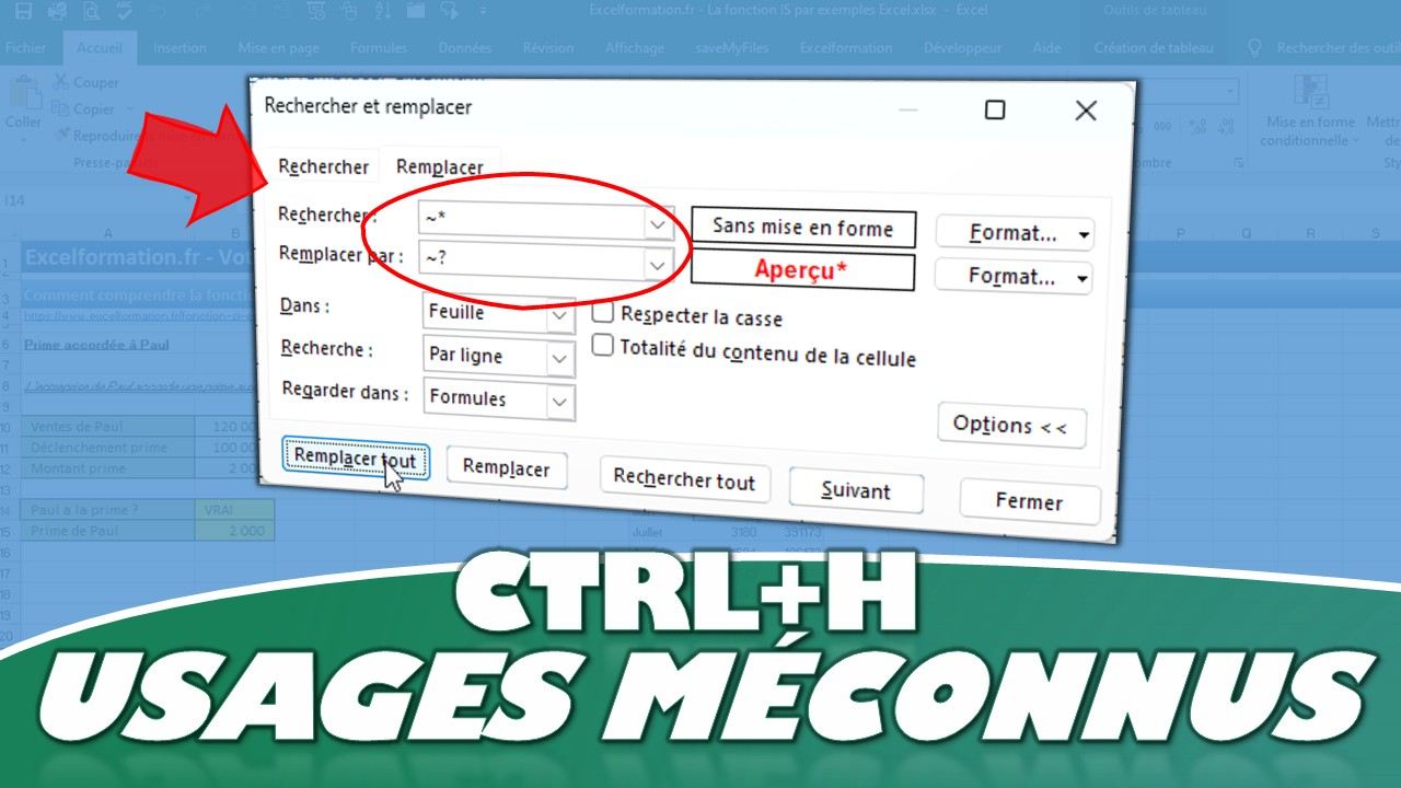 Vous utilisez mal Ctrl+H : Les astuces avancées pour nettoyer Excel comme un pro