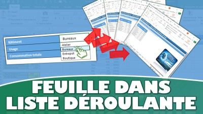 SOMME.SI et INDIRECT : créer une synthèse automatique de plusieurs feuilles Excel